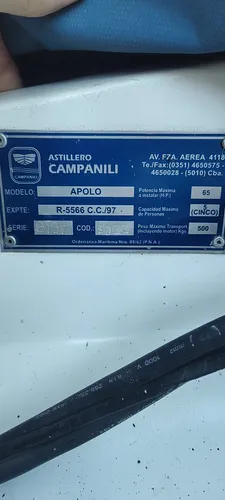 Bote Pescador, Eslora, 4,11, Manga, 1.78, 0.78 Puntal.
