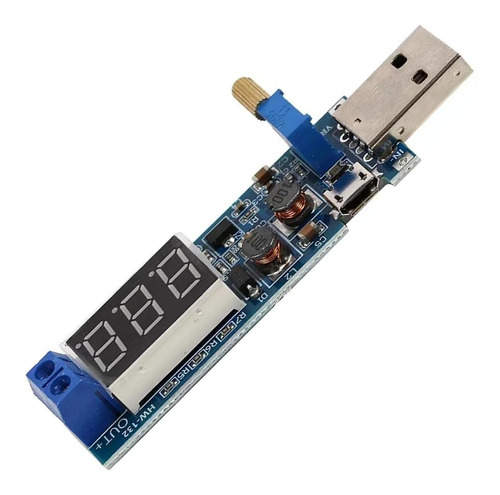 Usb Step Up/down 5v A 1.2v-24v Módulo De Fuente De