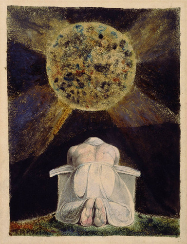 Cuadro 50x75cm William Blake Pintor Arte Britanico Obras M12