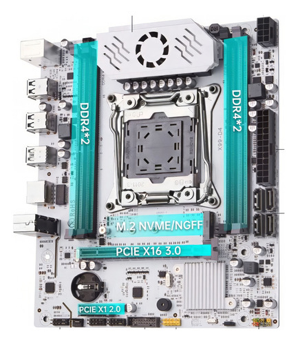 Combo Server X99 + Xeon E5 2680 V3 (12c/24t) + 32gb Ddr4 Blanco