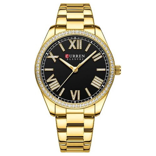 Reloj Curren Análogo Mujer Dama Original Regalo Acero 9088