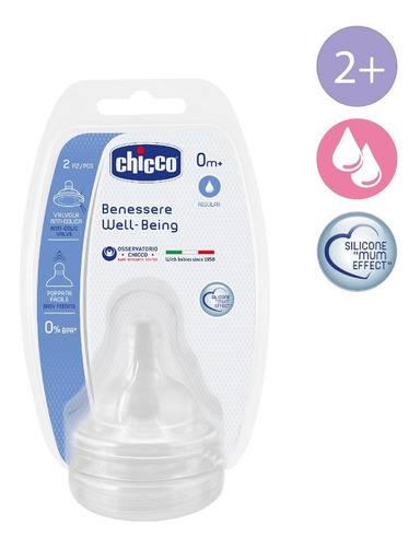 Tetina De Silicona 2pcs - Chicco