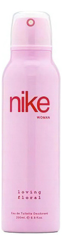 Desodorante En Spray Nike Loving Floral Woman 200ml Original Fragancia Floral Gourmand