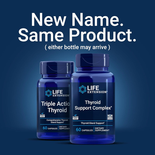 Complejo De Apoyo A La Tiroides Life Extension 60 Cápsulas