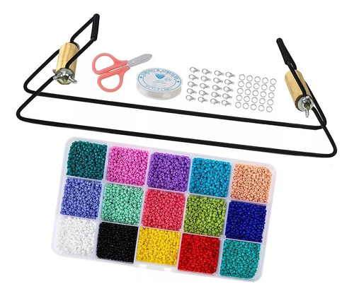 Kit De Tijeras Para Abalorios Metal Bead Loom