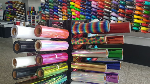 Vinilo Metalizado Textil Termotransferible (duracal) Polgraf