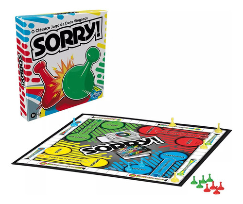 Hasbro Juego De Mesa Sorry! Clasico Original Lelab