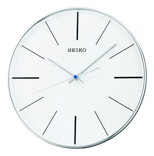 Seiko Lenox Reloj De Pared Redondo Blanco De 12 Pulga