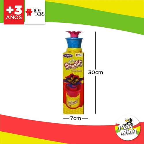 Imagen 4 de 7 de Smooshi X 3 Potes Masa Flores Con Molde Playking