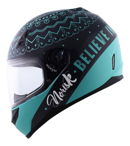 Capacete Norisk Ff391 Girl Power Feminino