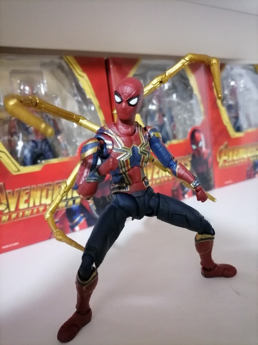 Imagen 6 de 10 de Iron Spider, Spiderman 15cm Ko