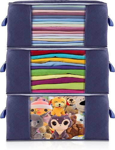 Imagen 8 de 10 de Organizadora Para Sabanas Funda Mantas Acolchados O Similar