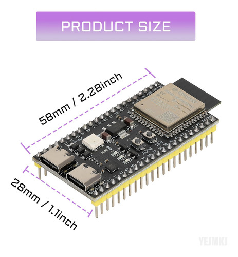 Placa De Desarrollo Yejmkj 3pcs Esp32 S3