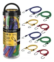 Comprar Juego De 8 Tensores Lingas Elásticas Truper - 22021