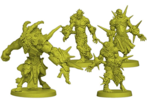 Zombicide Green Horde Friends And Foes Juego De Mesa