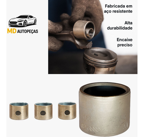 Bucha De Biela Vw Gol G5 Hatch Std Flex 2008