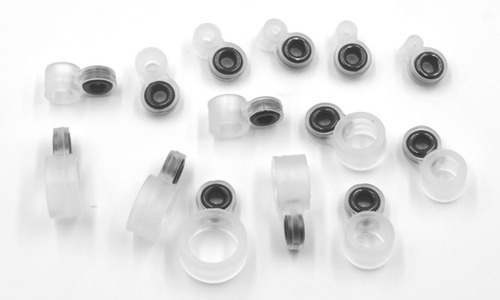 Imagen 6 de 6 de Pasa Hilo Anillos Reparación Cañas X 14 Uni Caja#11 P-84