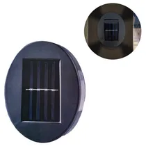 Comprar Foco Aplique Farol Luces Pared Solares 4 Led Exterior
