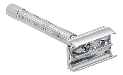 Rastrillo Mariposa Acero Inox Con 20 Navajas De Afeitar