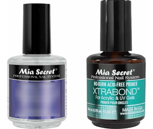 Pack De Nail Prep Y Xtrabond Mía Secret