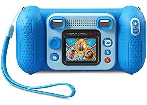 Cámara Infantil Vtech Kidizoom Pix Plus Azul, Con Efectos