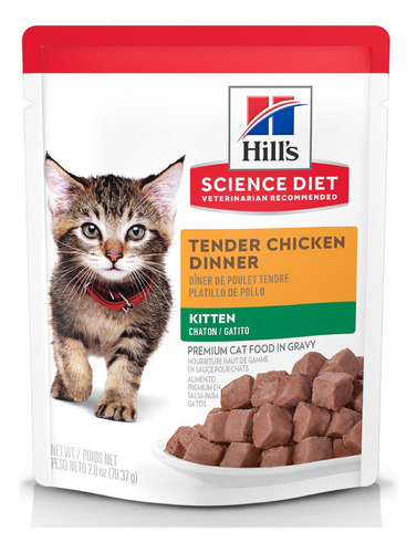 Hill's Science Diet Adulto Pollo 24x79g Húmedo