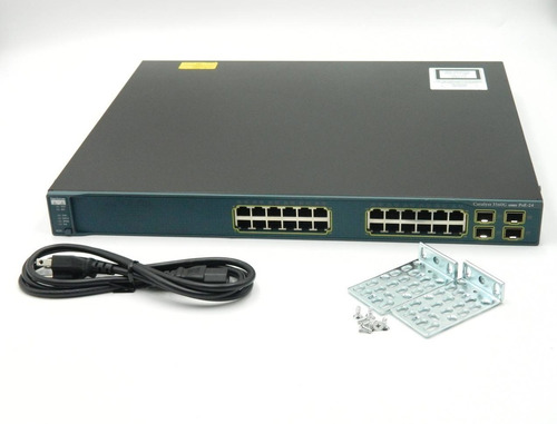 Imagen 5 de 7 de Switch Cisco Administrable C3560g 24 Puertos 10/100/1000 Poe