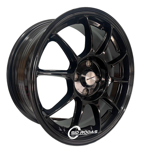 Kit 4 Rodas Aro 16x7 Racing Volk Ze40 4x100 Black