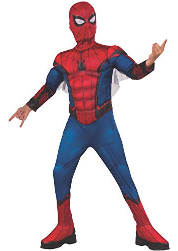 Child's Marvel Spider-man Far From Home Deluxe Disfraz Y Más