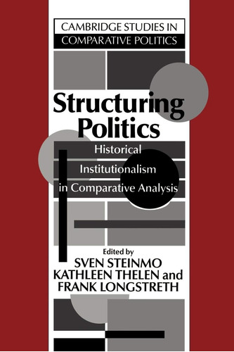 Libro: Structuring Politics: Historical Institutionalism In