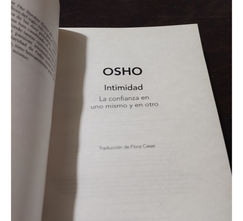 Lote X 2 Osho: Intimidad/ Gozar, Vivir, Amar. Usados.olivos (Usado)