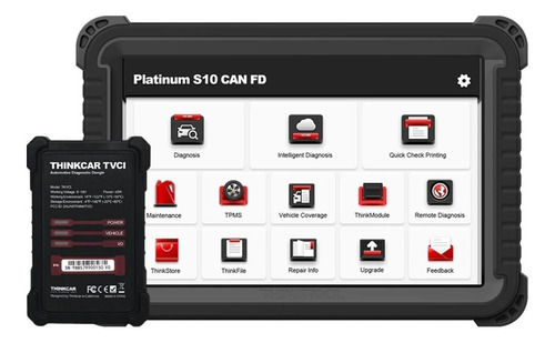 Imagen 2 de 10 de Scanner Thinkcar Platinum S10 Can Fd Programación J2534