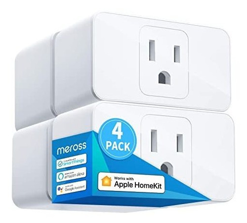 Meross Smart Plug Mini, 15a Y Wi-fi Confiable, Soporte Appl