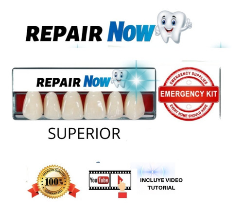 Kit Protesis Dental Diente Provisorio Agnovedades