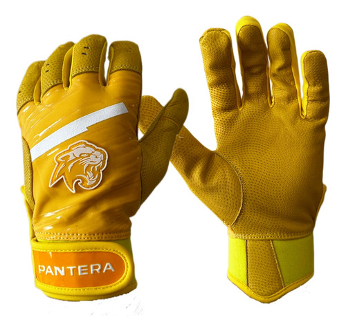 Guanteletas De Bateo Beisbol Pantera Bengal Amarillo