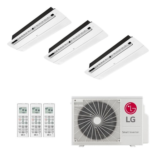 Ar Condicionado Multisplit Tri 27000 Btu(3x9000) Quente/frio - Inverter - LG - 220v - Amnw09gtuc0 / A3uw21gfac Ar Condicionado Multisplit Tri 27000 Btu(3x9000) Quente/frio - Inverter - LG - 220v - Amnw09gtuc0 / A3uw21gfac