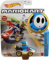 Comprar Hot Wheels Mario Kart Shy Guy Blue Con Standard Kart  1:64