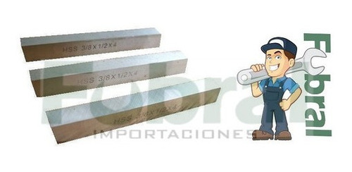 Herramienta Corte Cuadrada P Torno De 3/8 X 3/8 X 4 Fubral