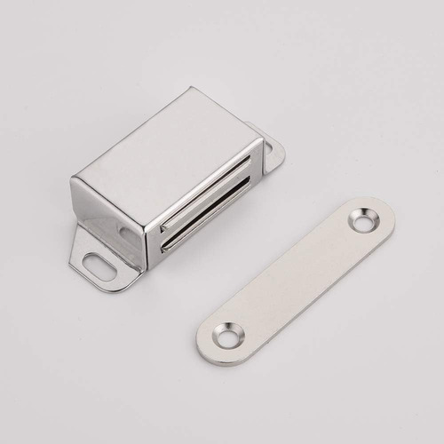 Jqk - Cierre Magnetico Para Puerta De Armario, Acero Inox...