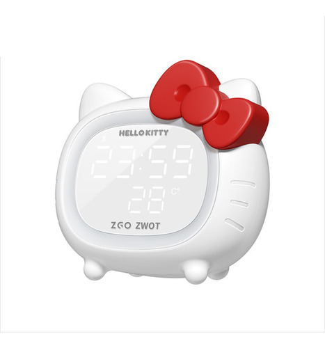 Hello Kitty Bluetooth Despertador Reloj Subwoofer Speaker