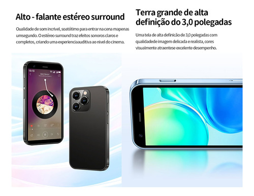 Celular Android Xs15 De 3.0 En Negro