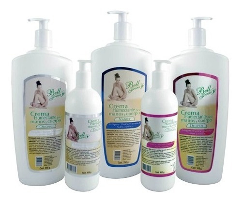 Crema Humectante Para Manos Y Cuerpo Bell - g a $11