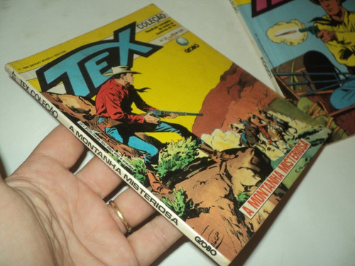 Lote 2 Gibis - Tex - Nº 27 E 28 - Editora Globo - Ano 1989 (Usado)