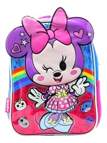 Mochila Espalda Jardín 12 PuLG Minnie Mouse Disney Cresko