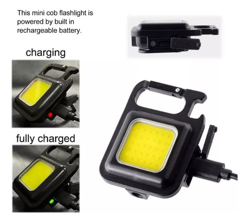Linterna Portátil Mini Llavero Lampara Táctica Led