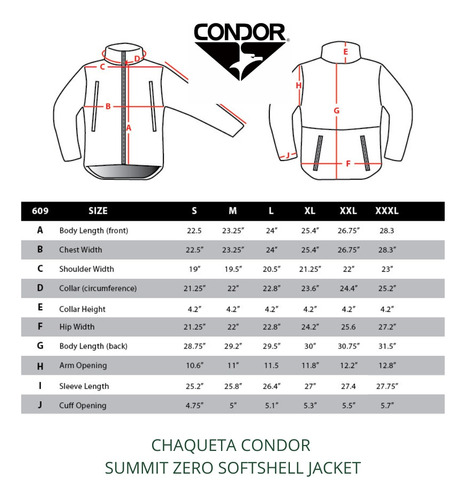 Chaqueta Condor Summit Zero Softshell Jacket 