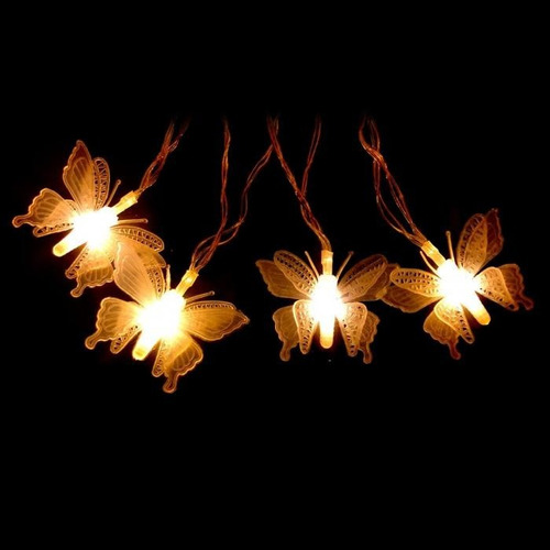 Guirnalda Luces Mariposas - 20 Luces 3.5 Mts Universo Mágico