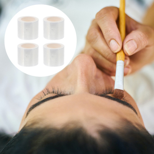 Película Plástica Para Cubrir Cejas Bordada En 4 Rollos