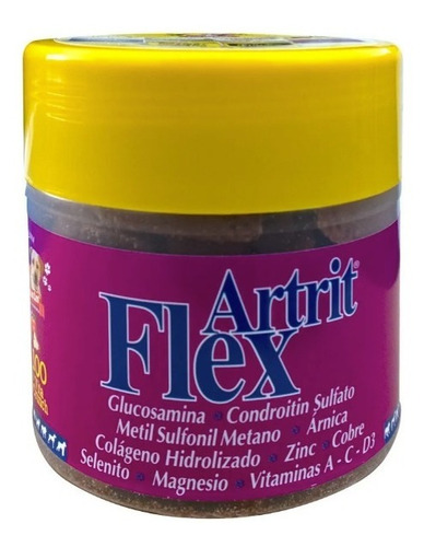 Atrit Flex Glucosamina Para  Perro X 100 Vitacrunch Original