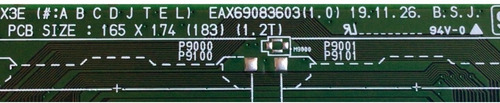 Main Lg Ebt66556603 / Eax69083603 / Modelo 55un7300aud (Usado)